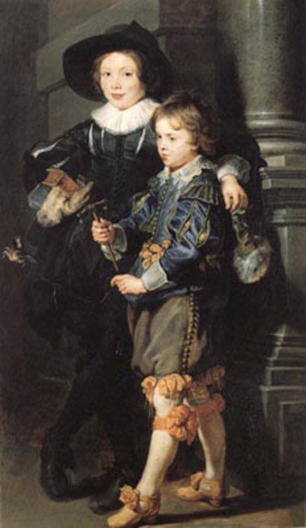 Peter Paul Rubens Albert and Nicolas Rubens (mk01) Germany oil painting art